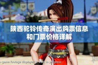 陕西驼铃传奇演出购票信息和门票价格详解