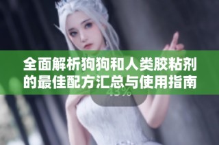 全面解析狗狗和人类胶粘剂的最佳配方汇总与使用指南