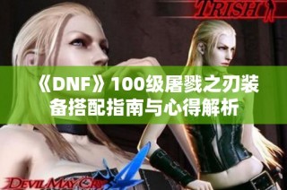 《DNF》100级屠戮之刃装备搭配指南与心得解析