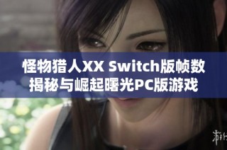 怪物猎人XX Switch版帧数揭秘与崛起曙光PC版游戏评测