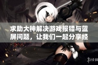 求助大神解决游戏报错与蓝屏问题，让我们一起分享经验