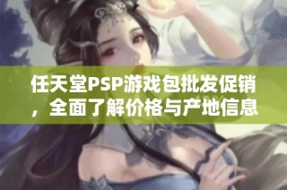 任天堂PSP游戏包批发促销，全面了解价格与产地信息