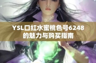 YSL口红水蜜桃色号6248的魅力与购买指南