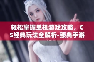 轻松掌握单机游戏攻略，CS经典玩法全解析-臻典手游网