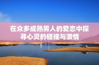 在众多成熟男人的爱恋中探寻心灵的碰撞与激情