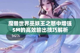 魔兽世界巫妖王之怒中增强SM的高效输出技巧解析