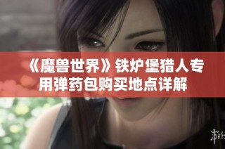 《魔兽世界》铁炉堡猎人专用弹药包购买地点详解