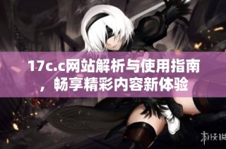 17c.c网站解析与使用指南，畅享精彩内容新体验