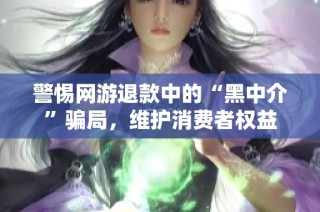 警惕网游退款中的“黑中介”骗局，维护消费者权益