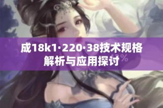 成18k1·220·38技术规格解析与应用探讨