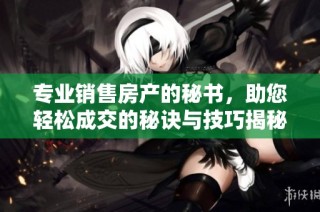 专业销售房产的秘书，助您轻松成交的秘诀与技巧揭秘