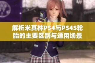 解析米其林PS4与PS4S轮胎的主要区别与适用场景