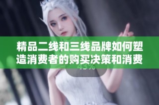 精品二线和三线品牌如何塑造消费者的购买决策和消费心理