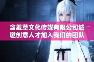 含羞草文化传媒有限公司诚邀创意人才加入我们的团队共创辉煌
