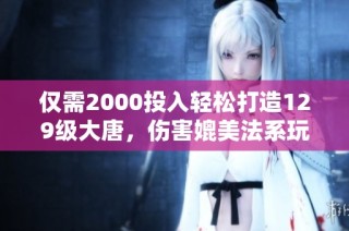 仅需2000投入轻松打造129级大唐，伤害媲美法系玩家