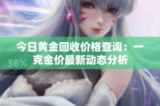 今日黄金回收价格查询：一克金价最新动态分析
