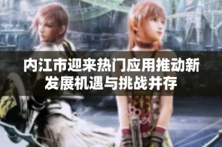 内江市迎来热门应用推动新发展机遇与挑战并存