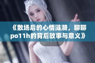 《散场后的心情涟漪，聊聊po11h的背后故事与意义》