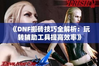 《DNF搬砖技巧全解析：玩转辅助工具提高效率》