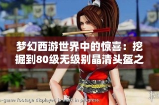 梦幻西游世界中的惊喜：挖掘到80级无级别晶清头盔之旅