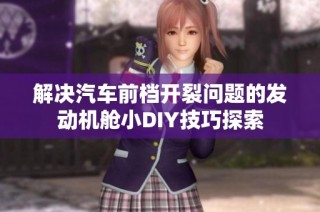 解决汽车前档开裂问题的发动机舱小DIY技巧探索