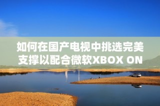 如何在国产电视中挑选完美支撑以配合微软XBOX ONE X的发布