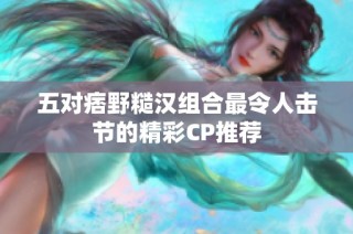 五对痞野糙汉组合最令人击节的精彩CP推荐