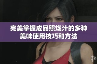 完美掌握成品照烧汁的多种美味使用技巧和方法