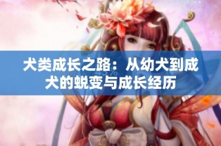 犬类成长之路：从幼犬到成犬的蜕变与成长经历