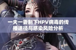 一夫一妻制下HPV病毒的传播途径与感染风险分析