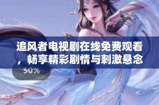 追风者电视剧在线免费观看，畅享精彩剧情与刺激悬念