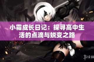 小霜成长日记：探寻高中生活的点滴与蜕变之路