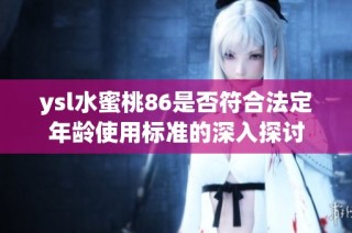 ysl水蜜桃86是否符合法定年龄使用标准的深入探讨