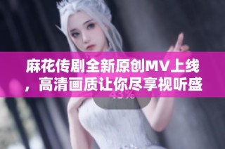 麻花传剧全新原创MV上线，高清画质让你尽享视听盛宴