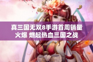 真三国无双8手游首周销量火爆 燃起热血三国之战