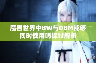 魔兽世界中BW与DBM能够同时使用吗探讨解析