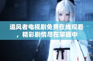 追风者电视剧免费在线观看，精彩剧情尽在掌握中