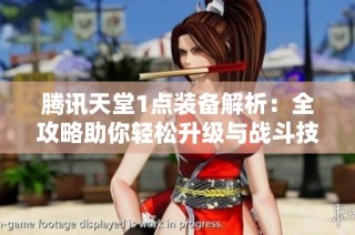 腾讯天堂1点装备解析：全攻略助你轻松升级与战斗技巧