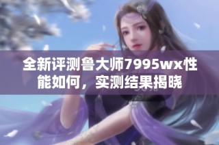 全新评测鲁大师7995wx性能如何，实测结果揭晓