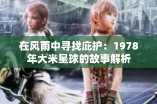 在风雨中寻找庇护：1978年大米星球的故事解析