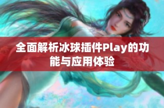 全面解析冰球插件Play的功能与应用体验