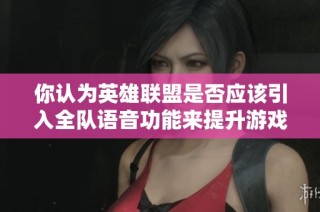 你认为英雄联盟是否应该引入全队语音功能来提升游戏体验
