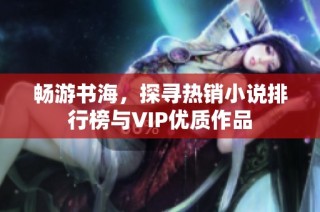 畅游书海，探寻热销小说排行榜与VIP优质作品