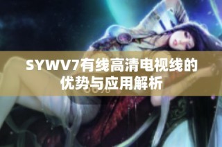 SYWV7有线高清电视线的优势与应用解析