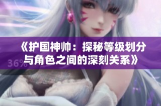 《护国神帅：探秘等级划分与角色之间的深刻关系》