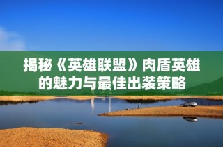 揭秘《英雄联盟》肉盾英雄的魅力与最佳出装策略