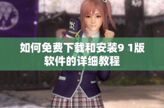 如何免费下载和安装9 1版软件的详细教程