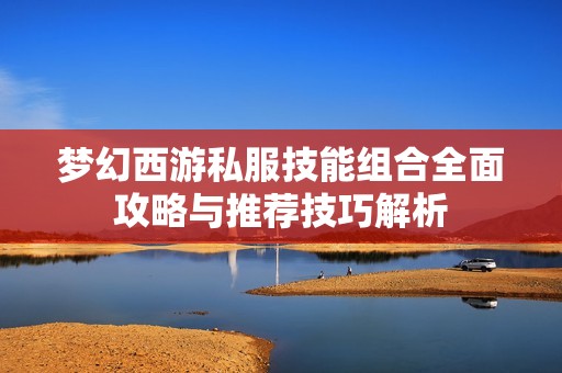 梦幻西游私服技能组合全面攻略与推荐技巧解析
