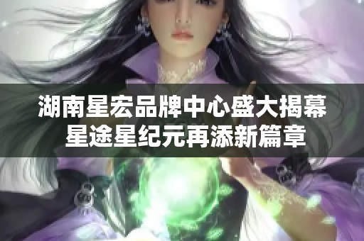 湖南星宏品牌中心盛大揭幕 星途星纪元再添新篇章