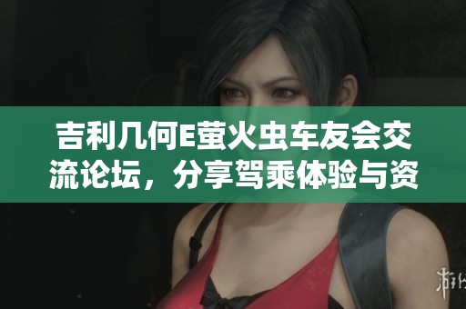 吉利几何E萤火虫车友会交流论坛，分享驾乘体验与资讯